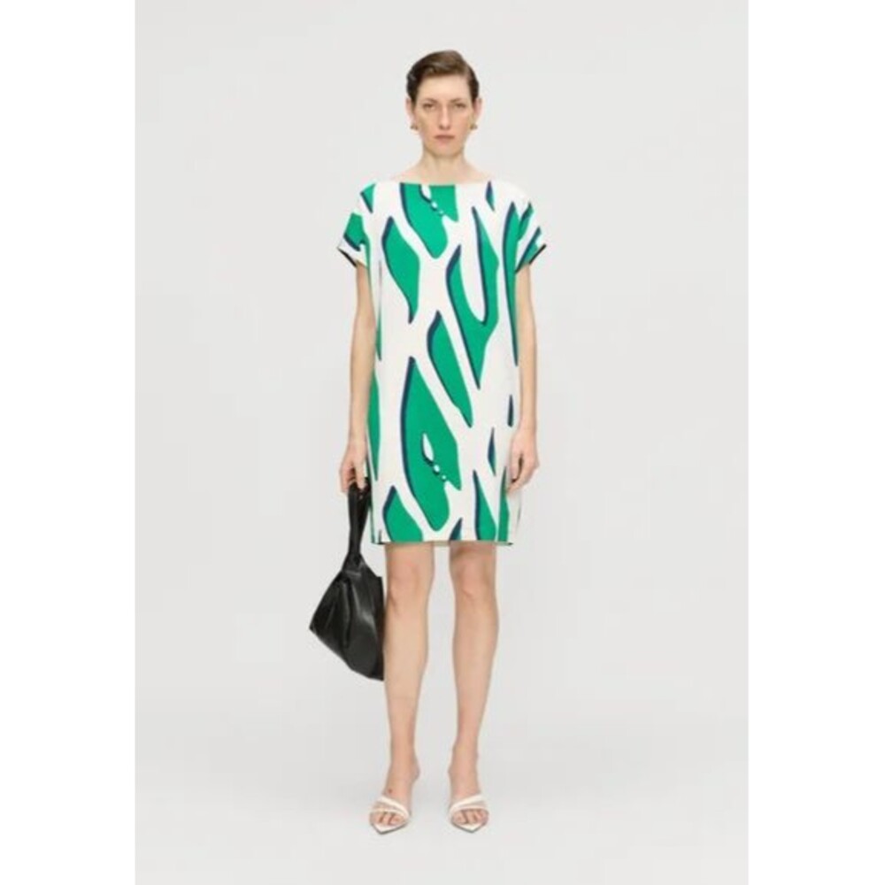 DIANE VON FURSTENBERG Women’s Cora Mini Shift Dress size XS NWT Abstract Print